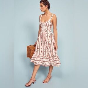 Reformation - Dolci dress in the Vienna print